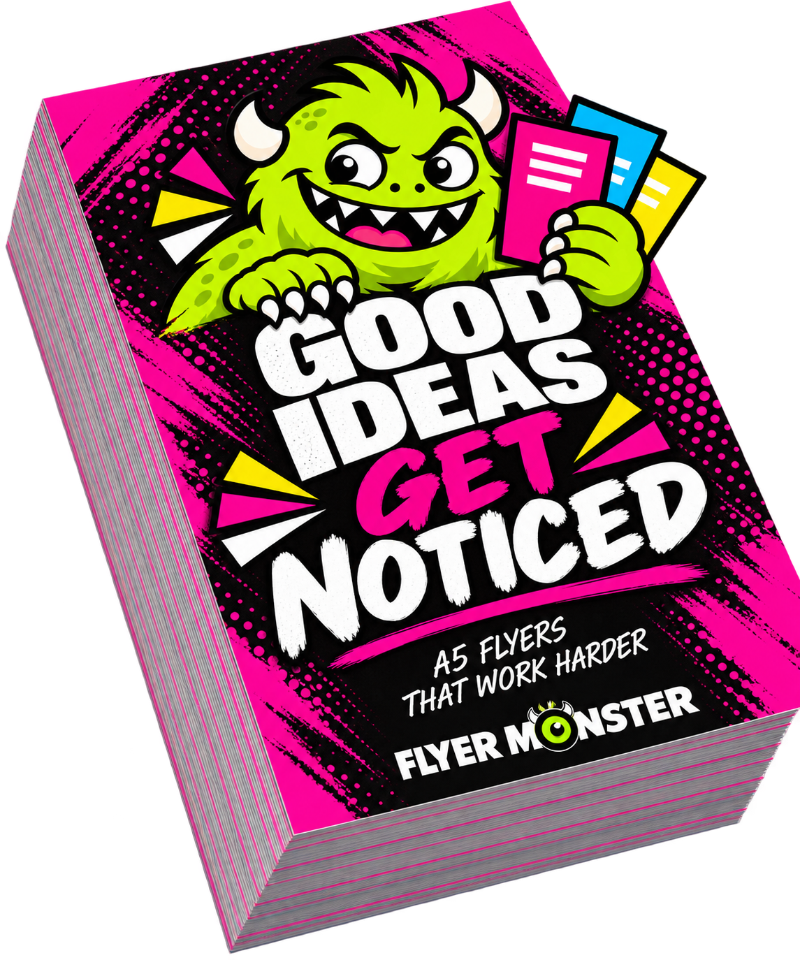 5,000 printed A5 flyers